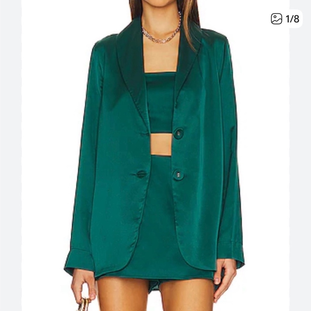 Show Me Your MuMu Teal Women's Blazer
